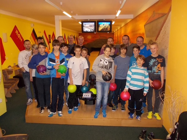 Vánoční turnaj starších žáků v bowlingu