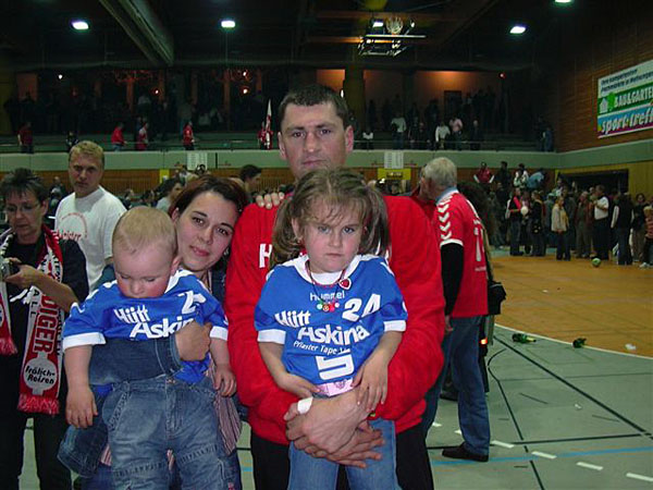 Radek Musil se svoji rodinou.
