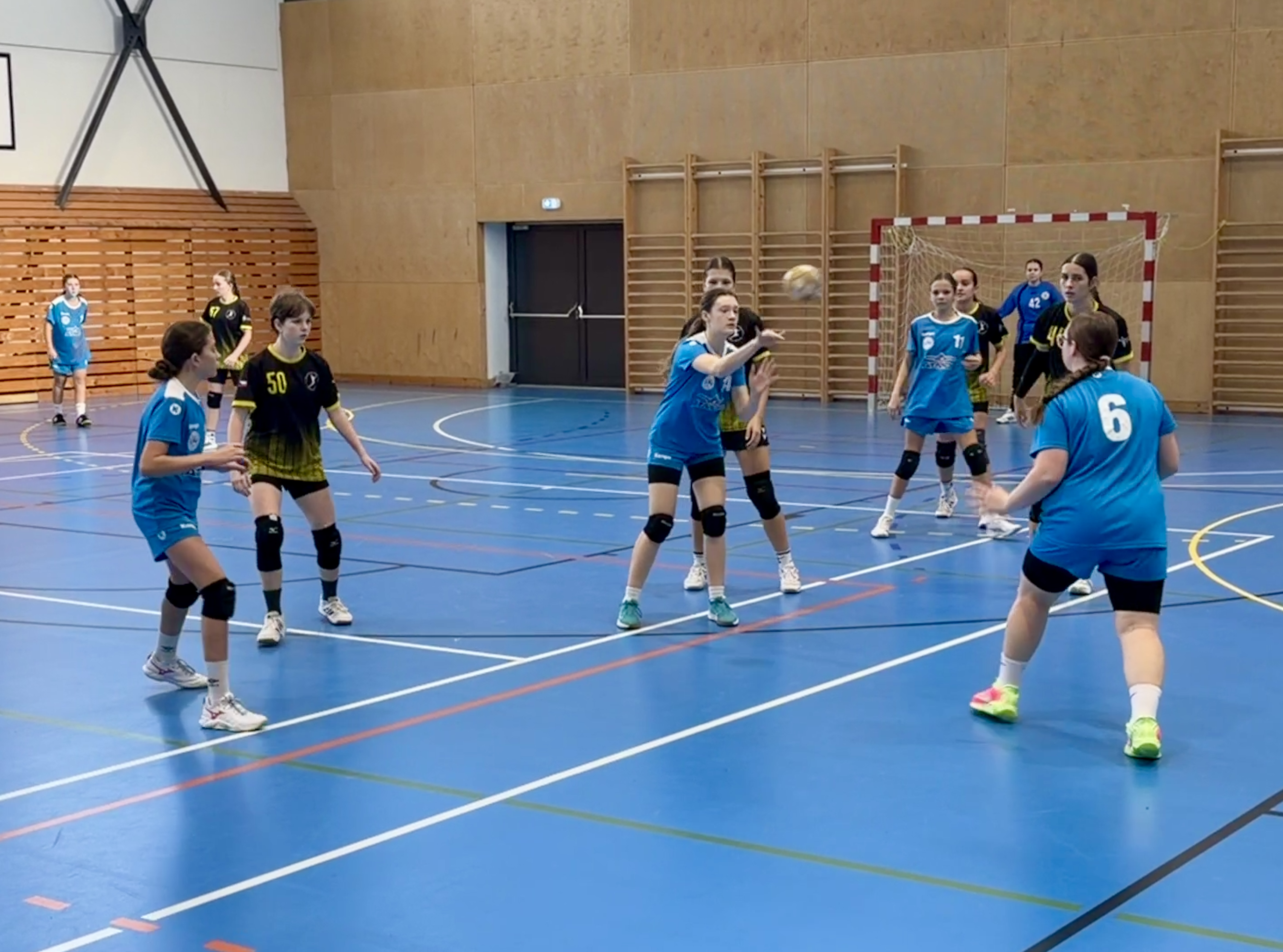 Starší žákyně stoprocentní na turnaji v Dobříši - fotka 8