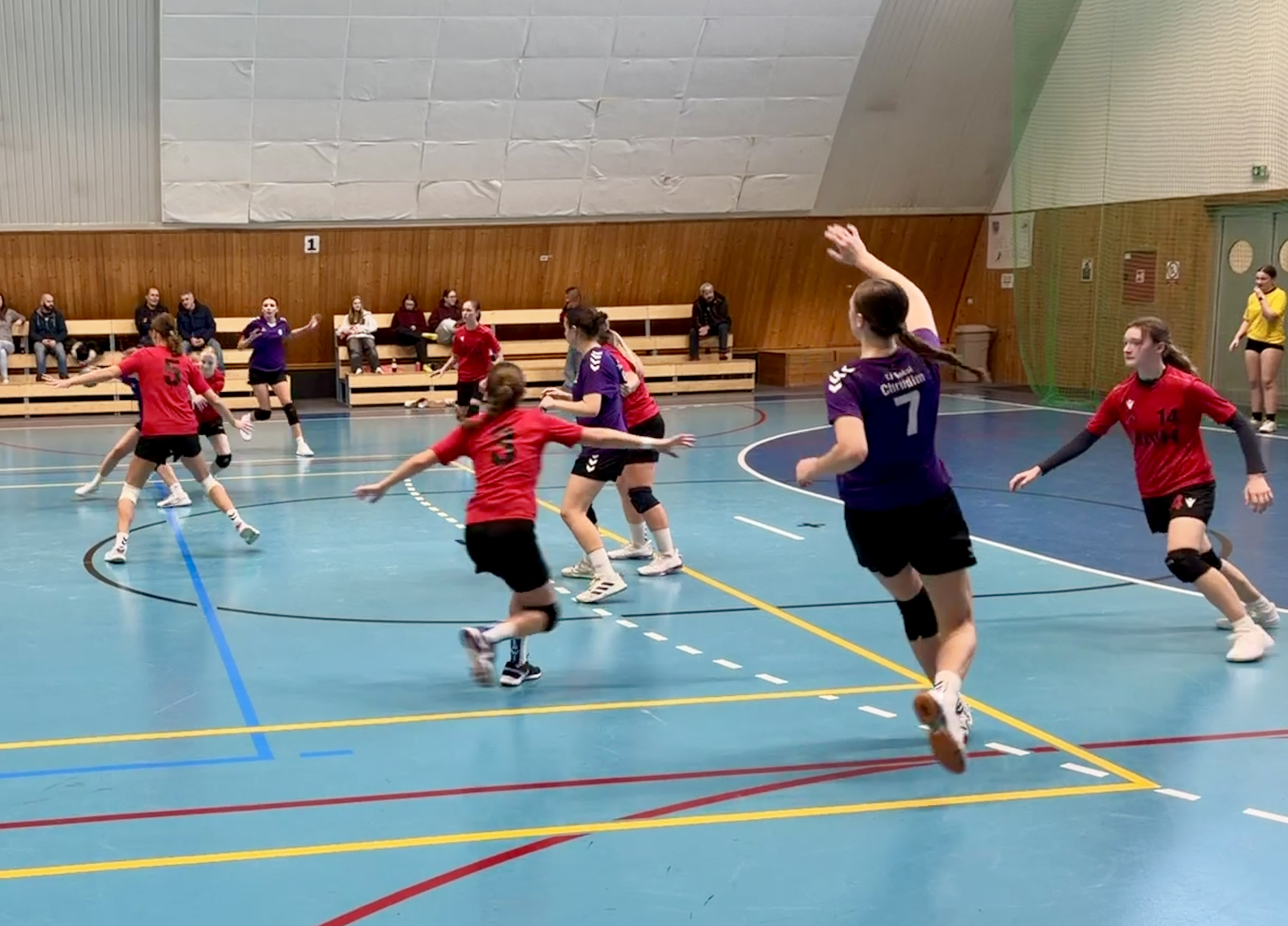 Vítězství mladších dorostenek nad Chrudimí - fotka 3