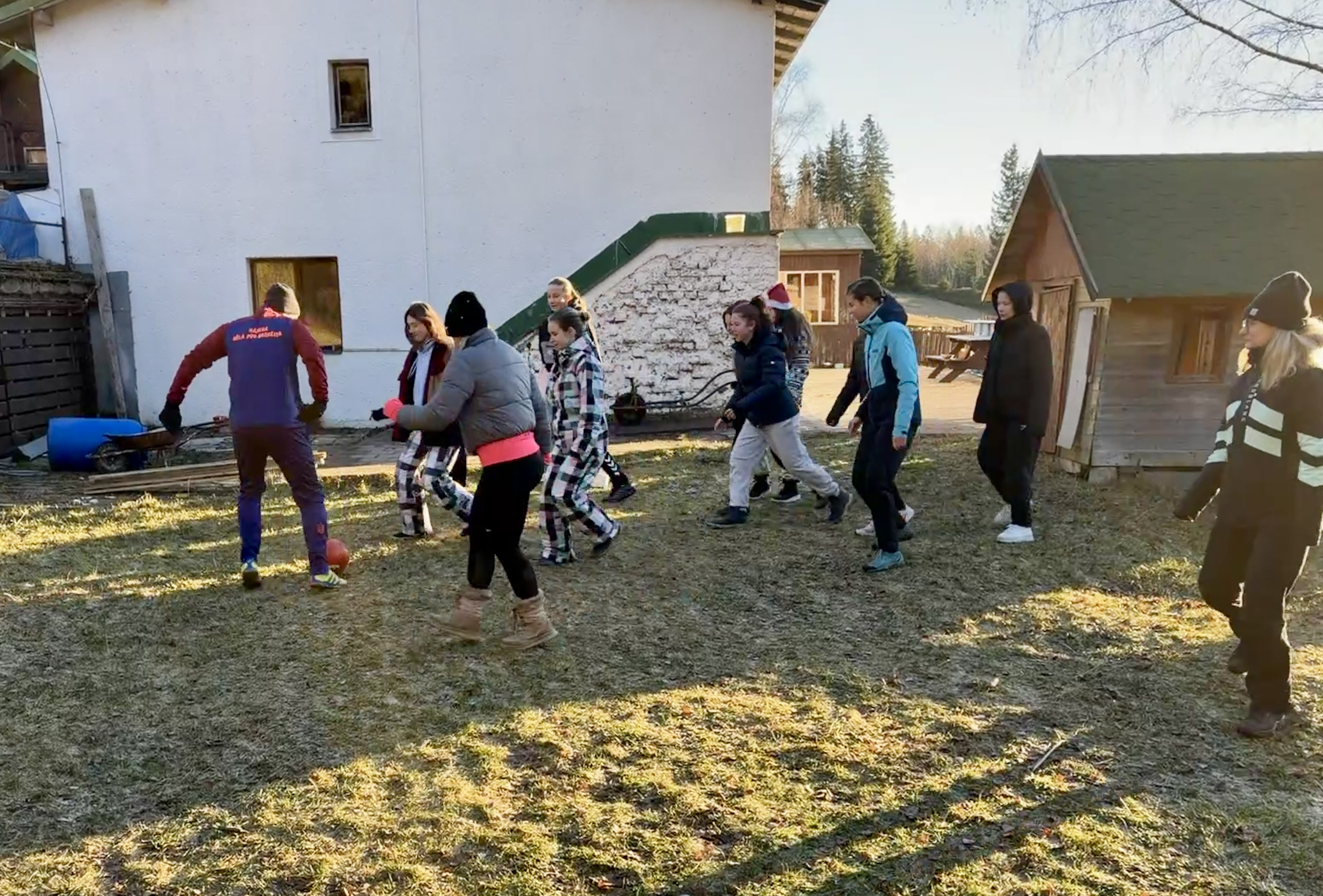 Soustředění mladších dorostenek v Peci pod Sněžkou - fotka 16