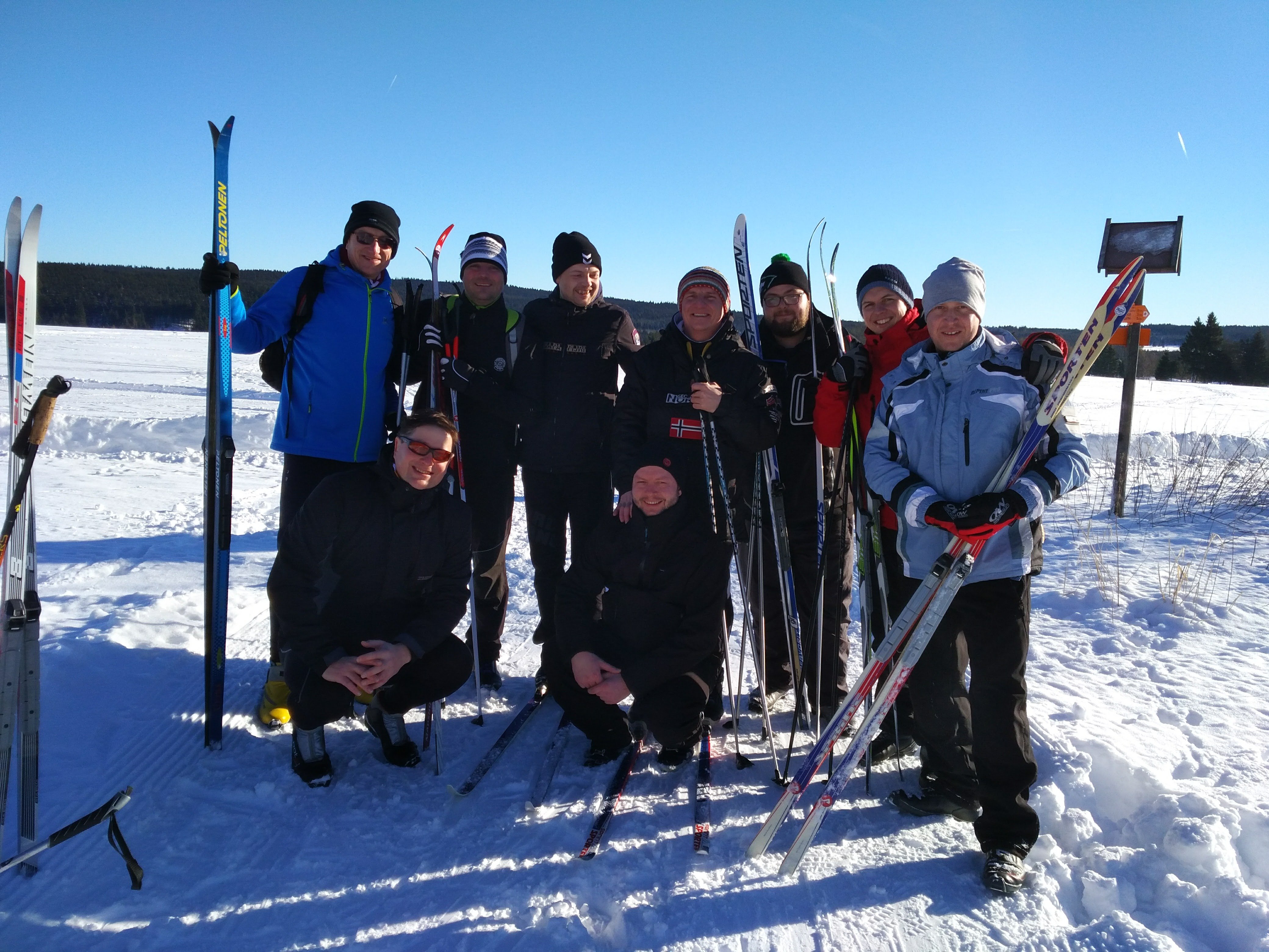 Soustředění mužů v Abertamech 2017