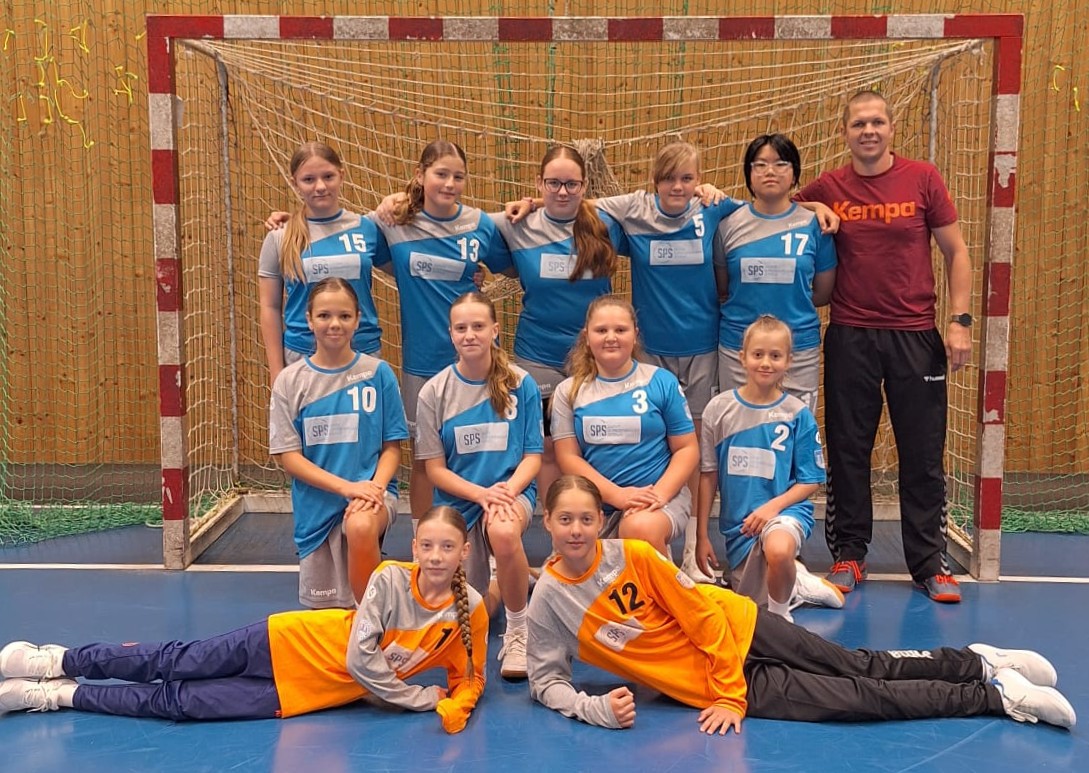 Týmová fotografie mladší žačky